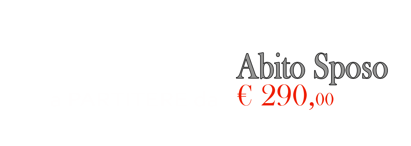 Abiti da sposo nuova stagione